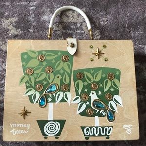1966 Enid Collins Money Tree Box purse